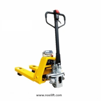 Elektrisko palešu domkratu svaru svēršana