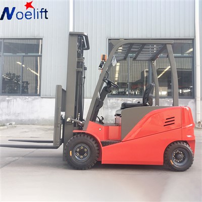 3 tonnas četrriteņu elektriskais pacēlājs 3 5m